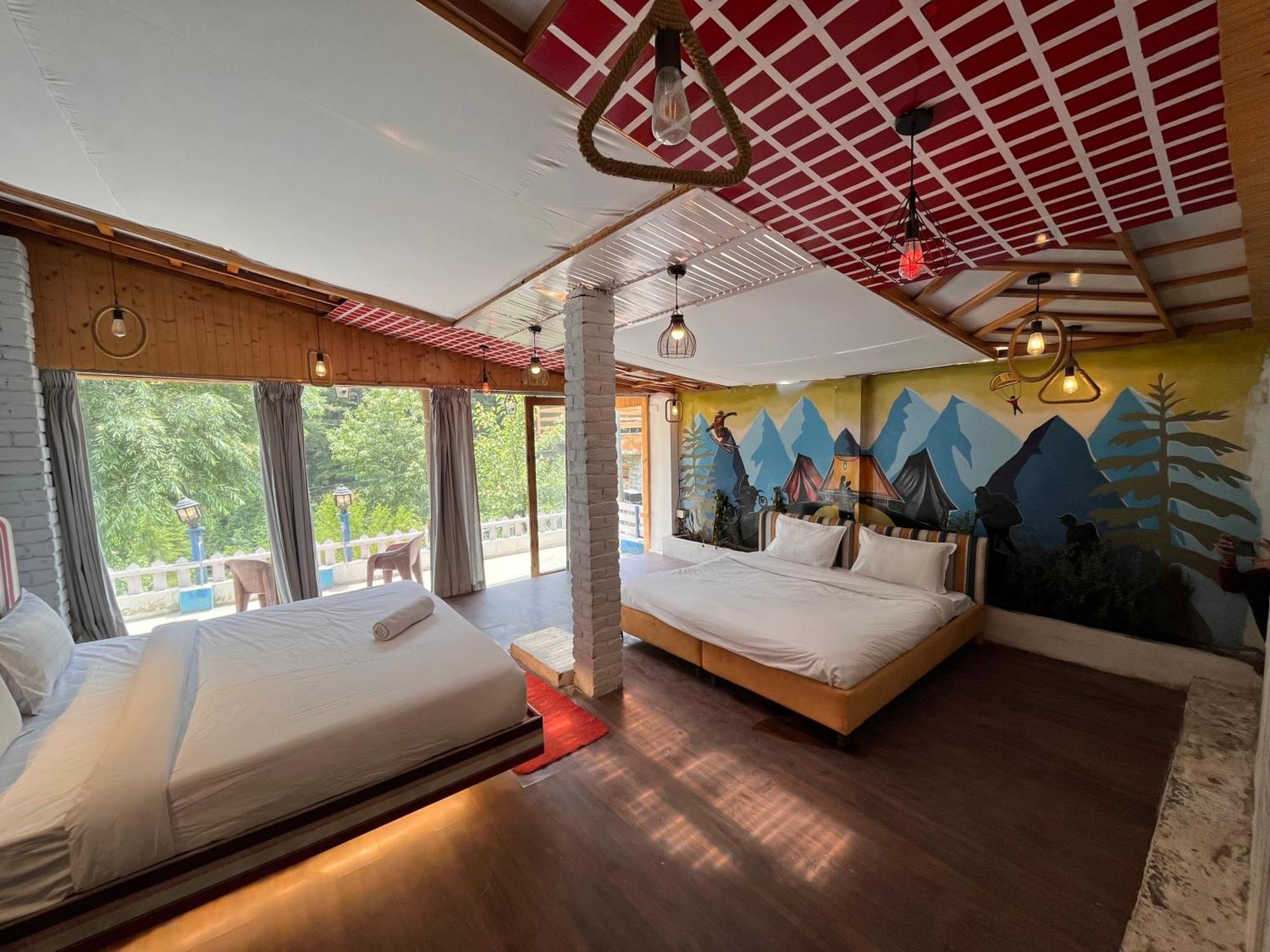 Hotel English Rose, #Personal Parking, #Petfriendly, #Garden, #Bonfire Under The Stars Manāli Екстериор снимка